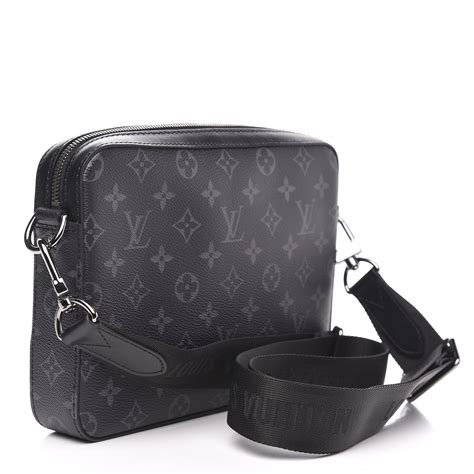 lv trio Messenger monogram eclipse